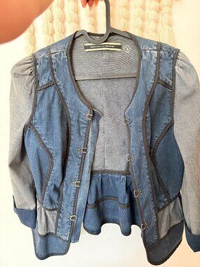 Daughters of the Liberation Vintage Jean Jacket (Anthropologie)